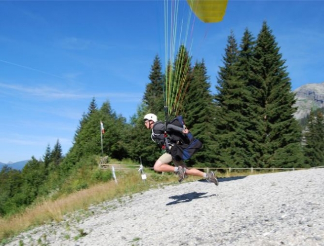  Perfekter Gleitschirmstart 